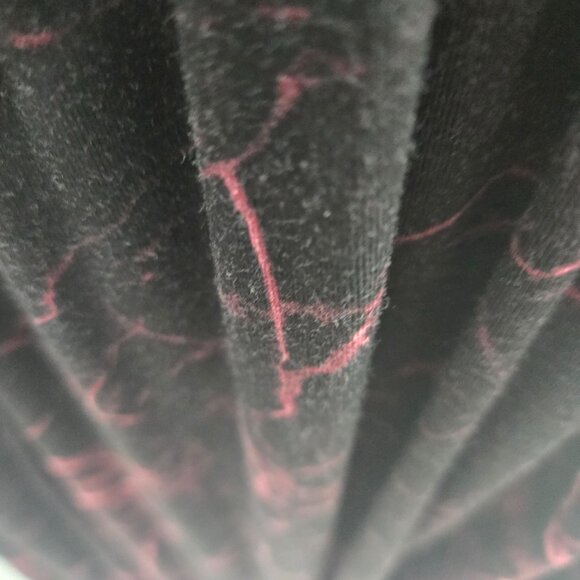 Torrid Black Pink Super Soft Marble Galaxy Raglan Sleeve Midi Dress Size 1/1X - Picture 9 of 11